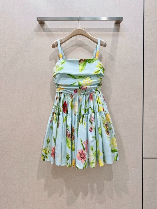 Oscar De La Renta Dresses & Skirts - Oscar De La Renta Printed Camisole Dress